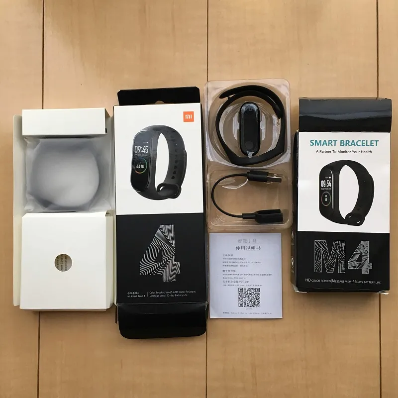 Xiaomi Mi Band 4の本物と偽物