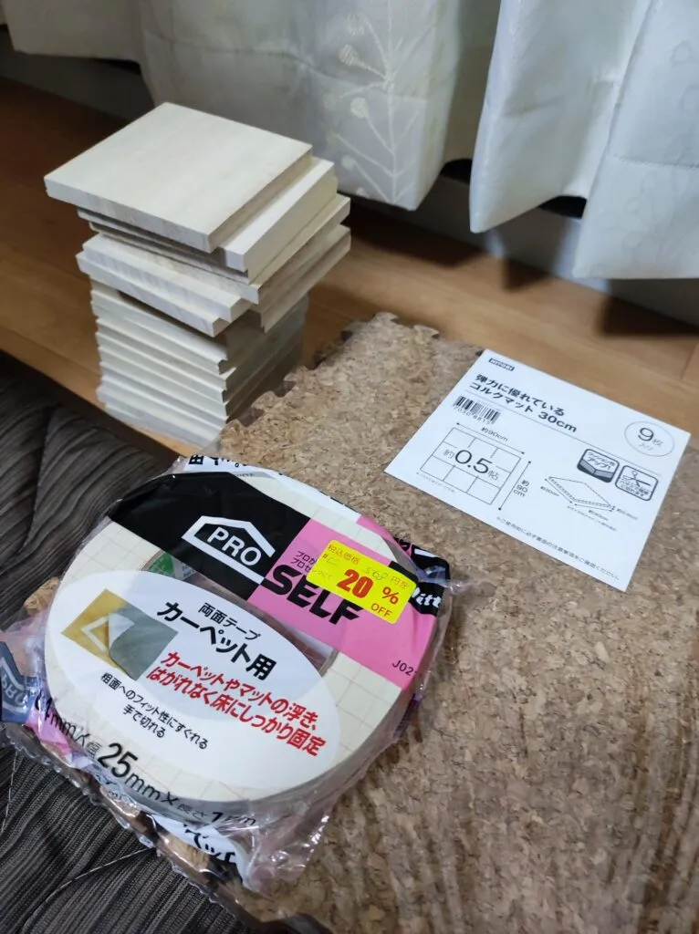 和室にベッド!畳のへこみ防止をDIYで対策