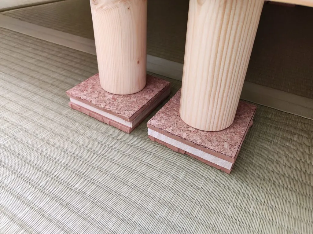 和室にベッド!畳のへこみ防止をDIYで対策